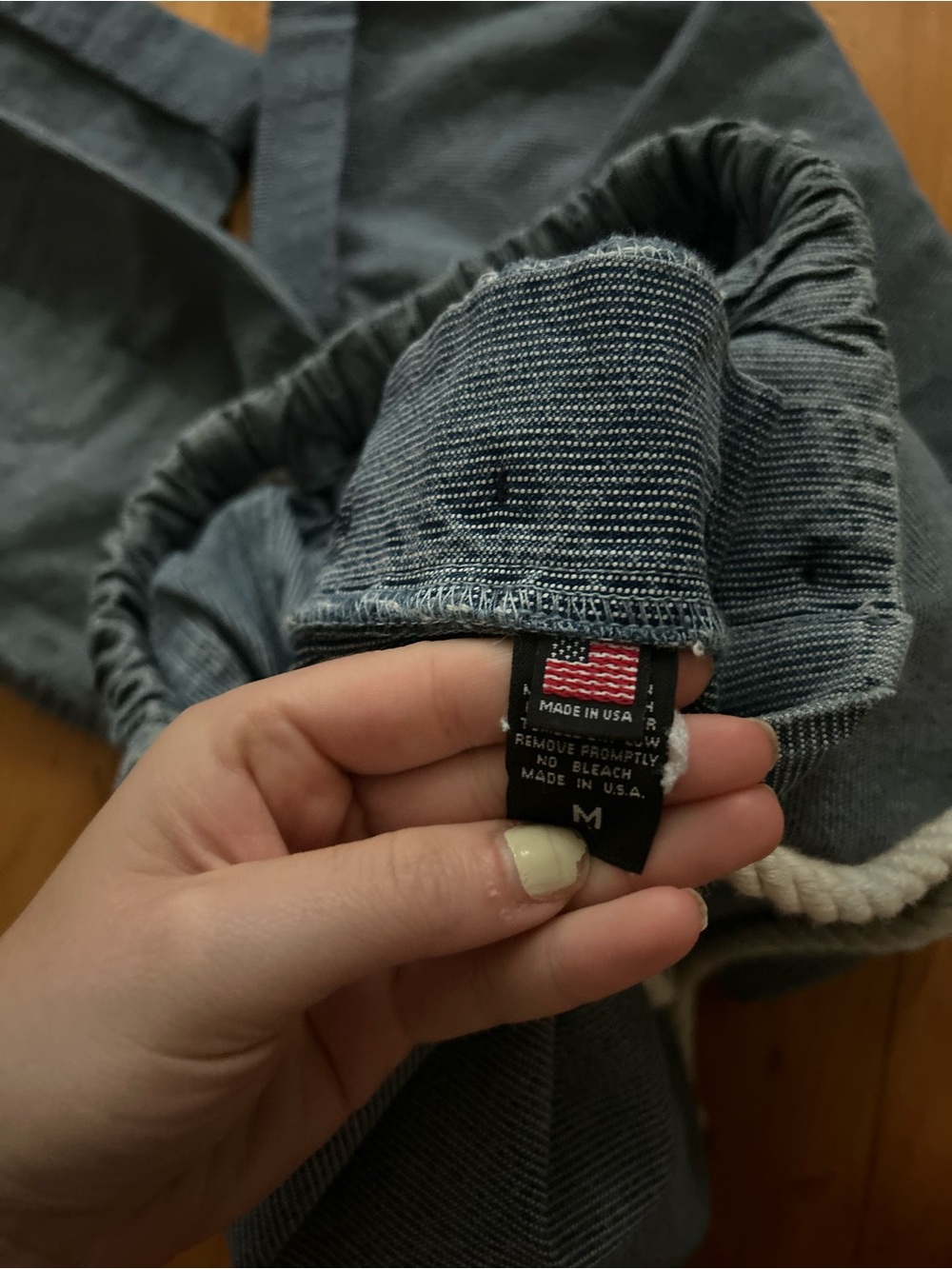 Dr. Collectors Teddy Forever Striped Pants Denim Blue - Picture 9 of 9
